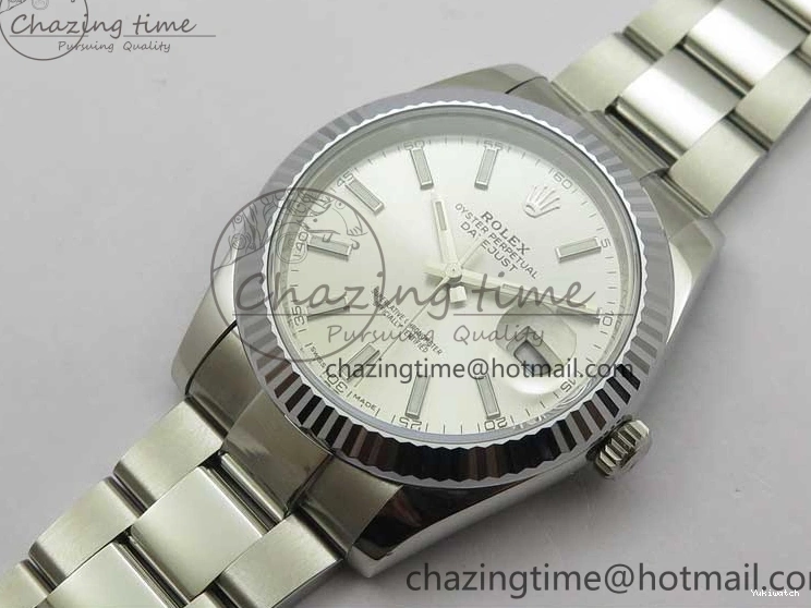 Edition DateJust 41 VSF 904L VS3235 Silver Bracelet 126334 Best on Dial 1:1 SS Oyster 0506